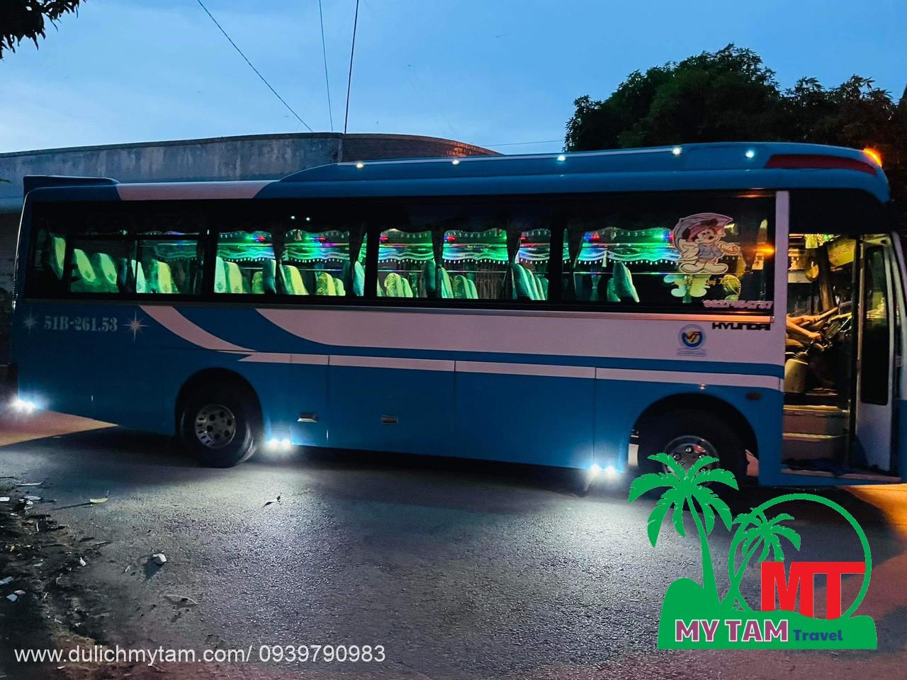 Cho Thuê Xe 29 Chỗ Long An - Châu Đốc - Hà Tiên