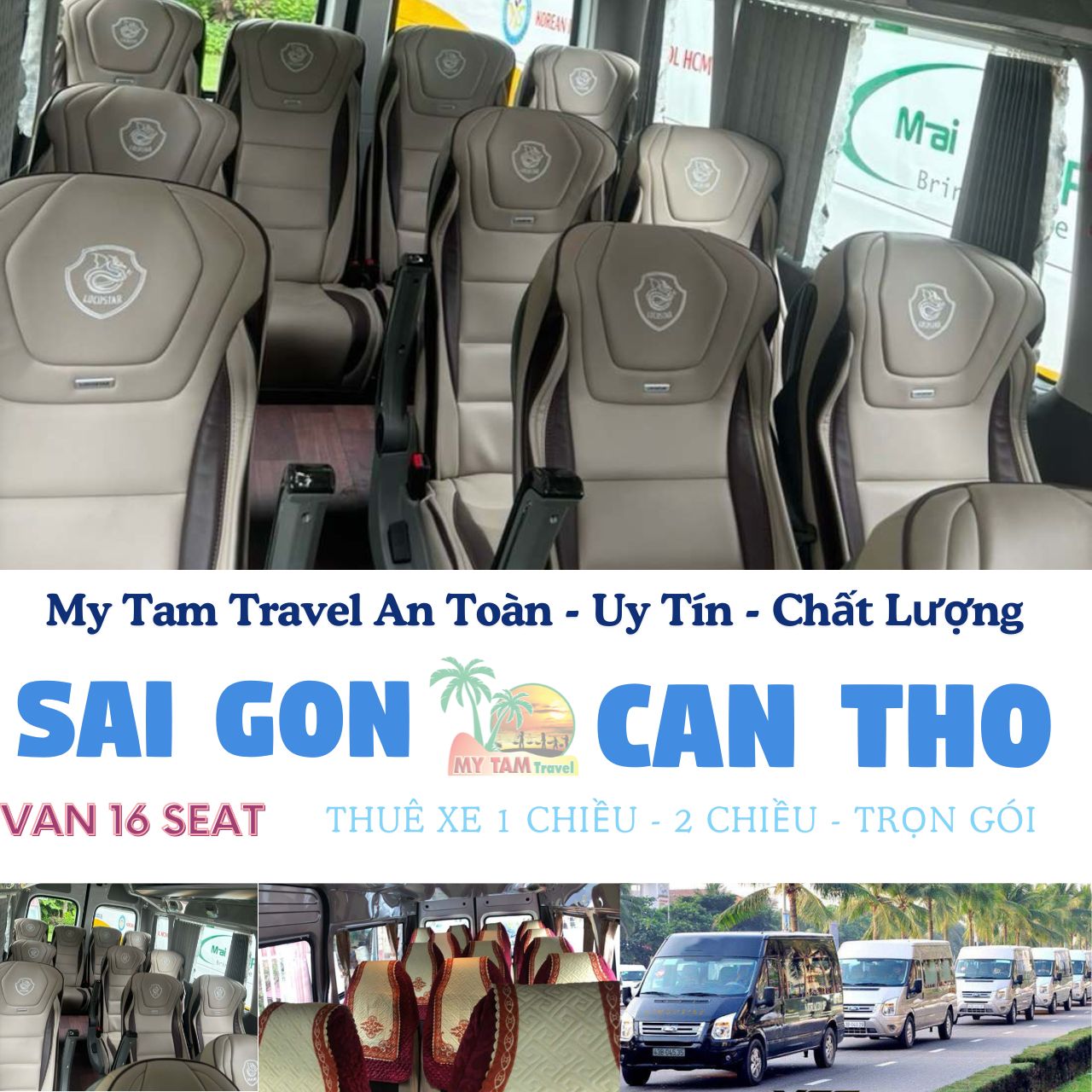 Thuê xe đi cần thơ trọn gói