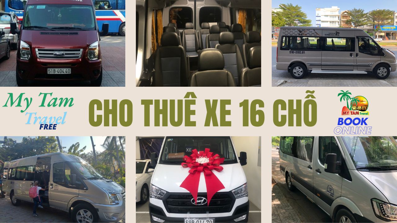 Thuê xe 16 chỗ đi Cần Thơ