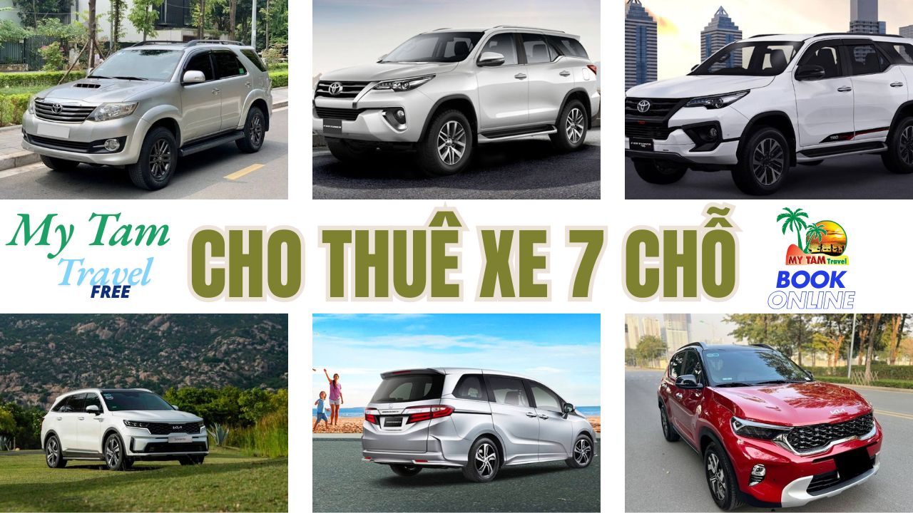 Thuê xe 7 chỗ đi Cần Thơ